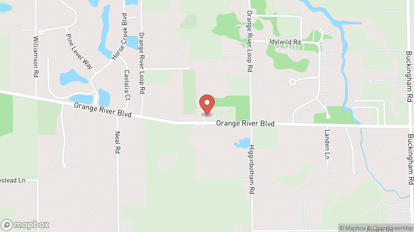 Map showing the location of The Flavor Lab: Farm to Table