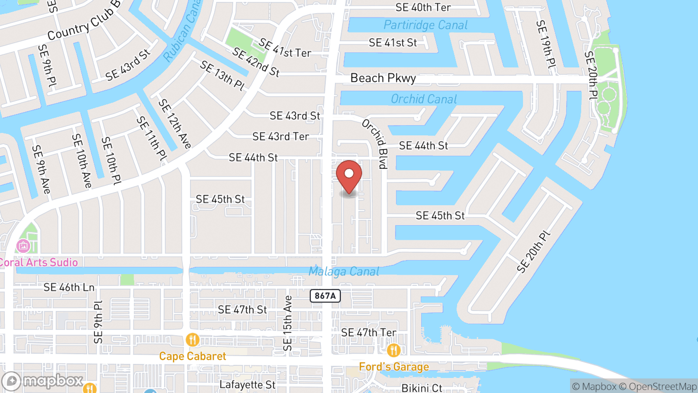 Map showing the location of Prepared & Protected: Firearms Safety & Emergency Preparedness - Ages 13+, PM (September)